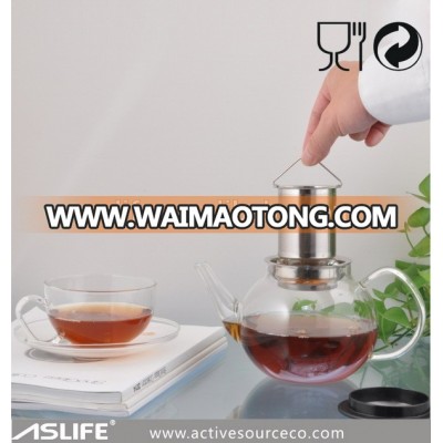 ASTP318-1New Durable Elegant santa claus teapot 1200ml/41oz looking for business partner glass samovar